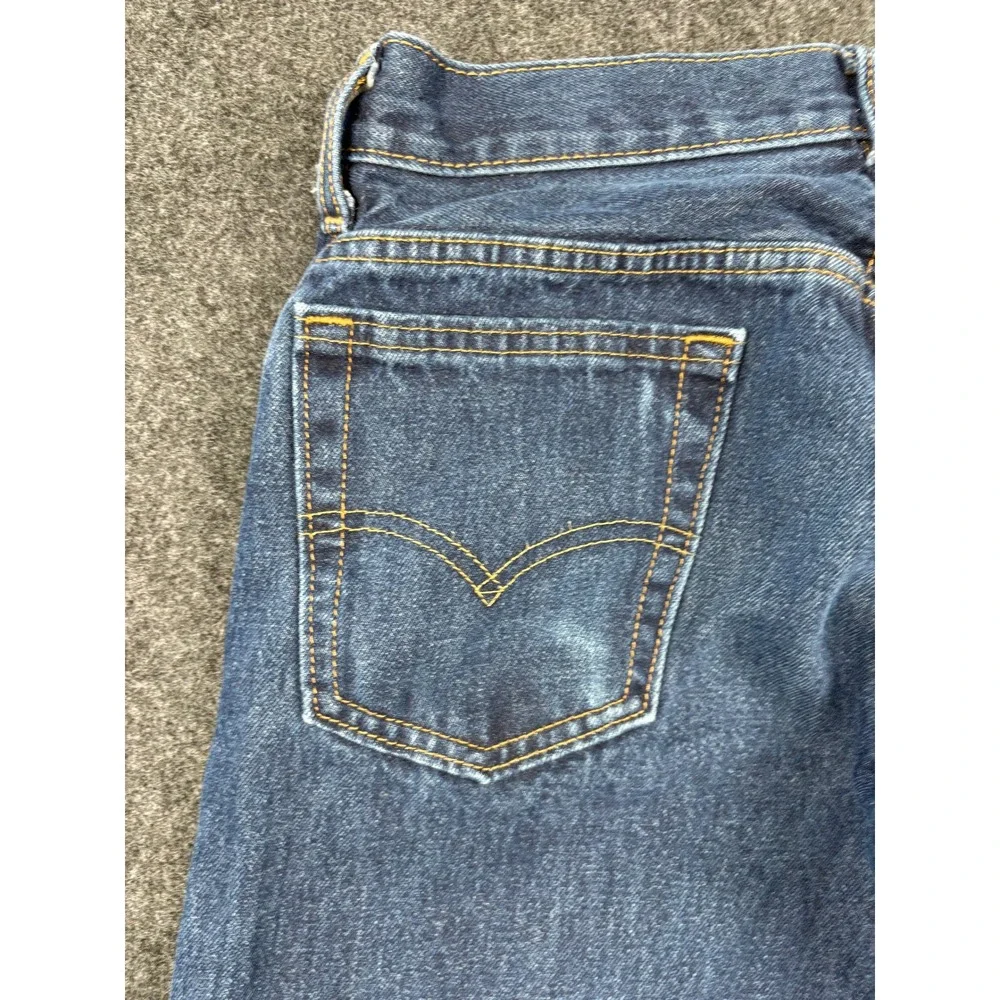 Levis 517 Slim Bootcut Jeans Mens 29x34 Blue Denim Medium Wash (27x33)